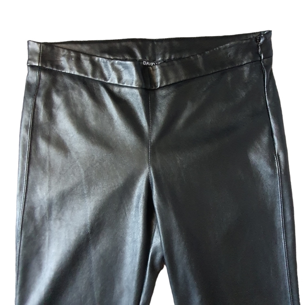 Revolve David Lerner Pant Black Faux Leather Moto Skinny Pant